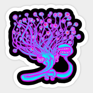 Fallen Angel Eyeballs Sticker